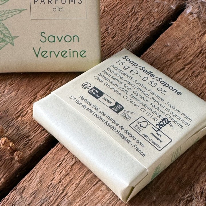 Savon végétal verveine