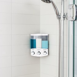 Distributeur de savon Euro 3 blanc