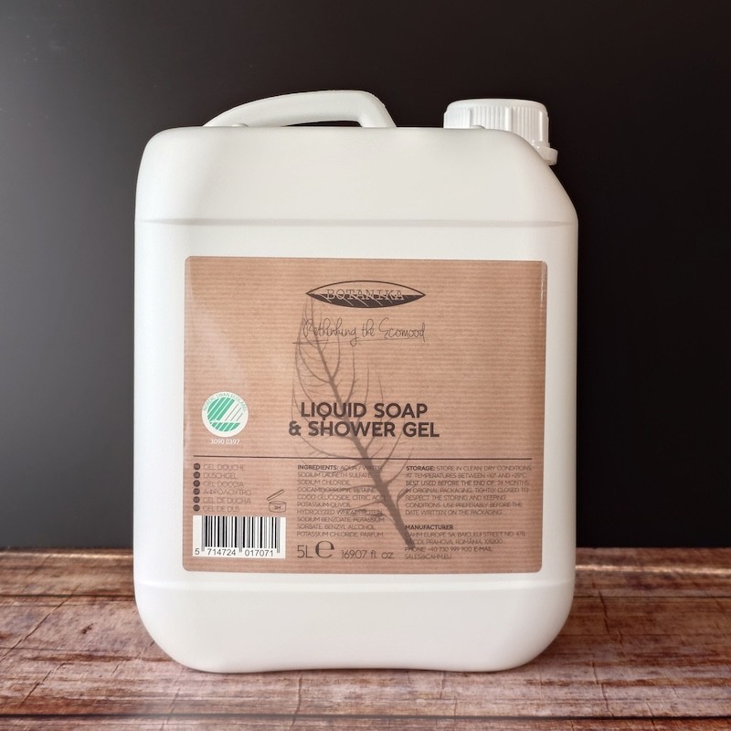 Botanika - Gel Corps et mains 5 litres Ecolabel Européen