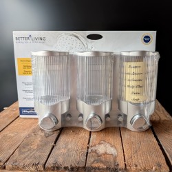 Distributeur de savon triple