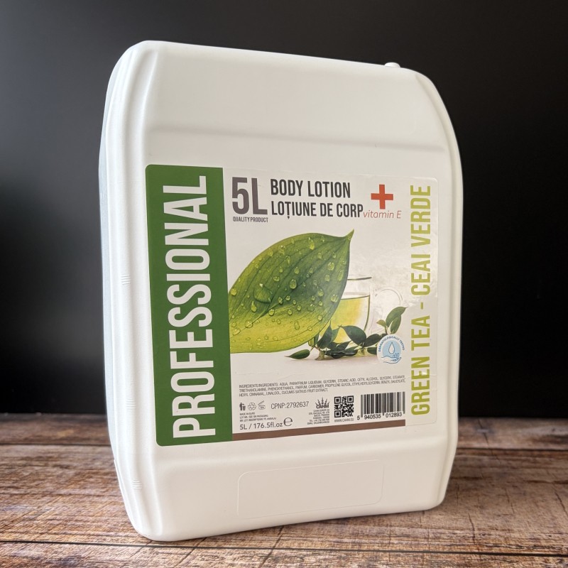 Green Tea Lait Corporel en bidon de 5 litres